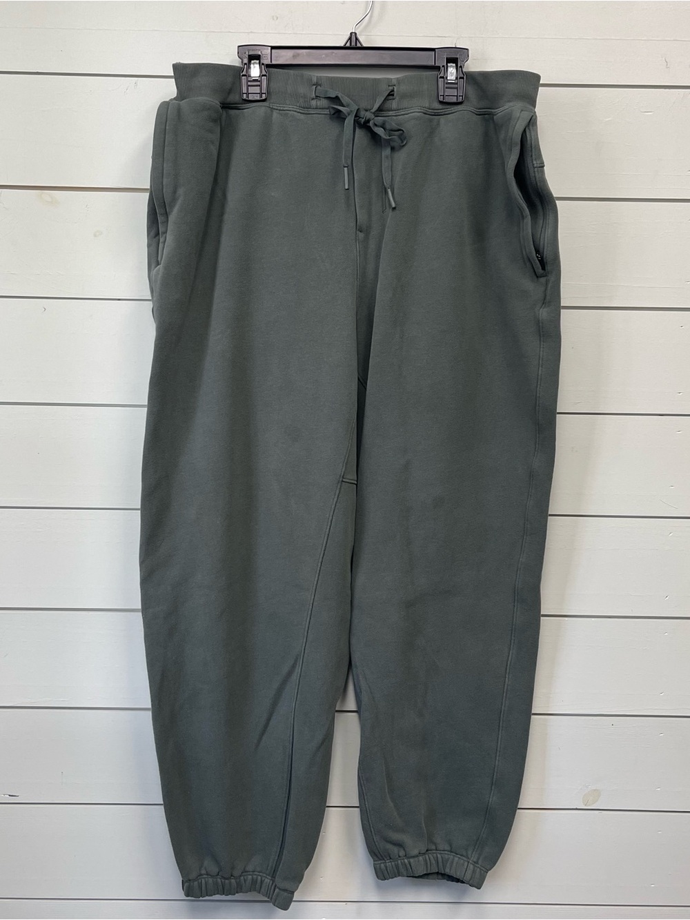 Lululemon steady state joggers regular forest green men's size large